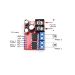 Carte driver moteur de pont Double 5A 3V-14V DIDACTICO TUNISIE