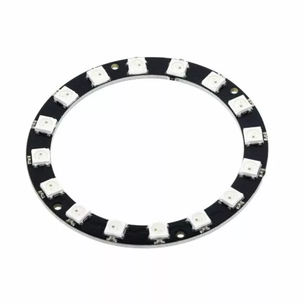 Carte Rond 16 x LED SMD RVB 5050 - 16 bits WS2812 DIDACTICO TUNISIE