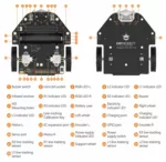 Châssis Robot Maqueen avec carte Microbit DIDACTICO TUNISIE