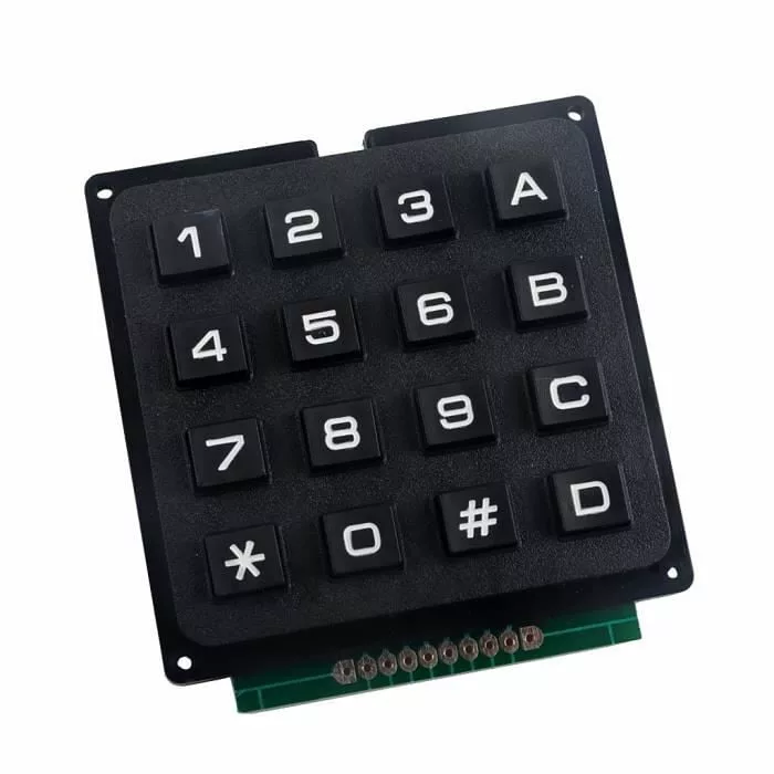 Clavier 4x4 matrix noir 16 boutons DIDACTICO TUNISIE