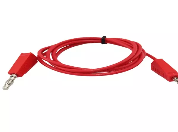 Cordon banane-banane 4 mm Rouge 1,5 mètre DIDACTICO TUNISIE