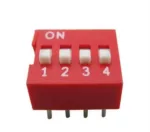 DIP Switch Interrupteur 4Pin 2,54 mm DIDACTICO TUNISIE