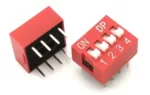 Dip Switch Interrupteur 4pin 254 Mm Png