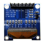 Ecran OLED Blanche 0.96″ + SPI 7 Pin (avec VCC GND) DIDACTICO TUNISIE