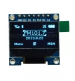 Ecran OLED Blanche 0.96″ + SPI 7 Pin (avec VCC GND) DIDACTICO TUNISIE