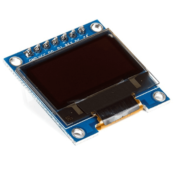 Ecran OLED Bleu 0.96 + SPI 7 Pin (avec VCC GND) DIDACTICO TUNISIE