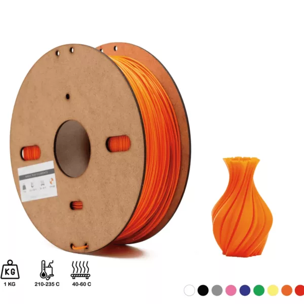 Filament 3D ABS ORANGE 1.75mm DIDACTICO TUNISIE