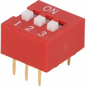 Interrupteur DIP Switch 3Pin 2,54 mm DIDACTICO TUNISIE