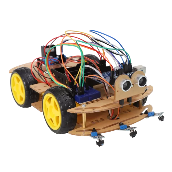 Kit Robot Arduino 4wd 3 En 1 Renardo Png