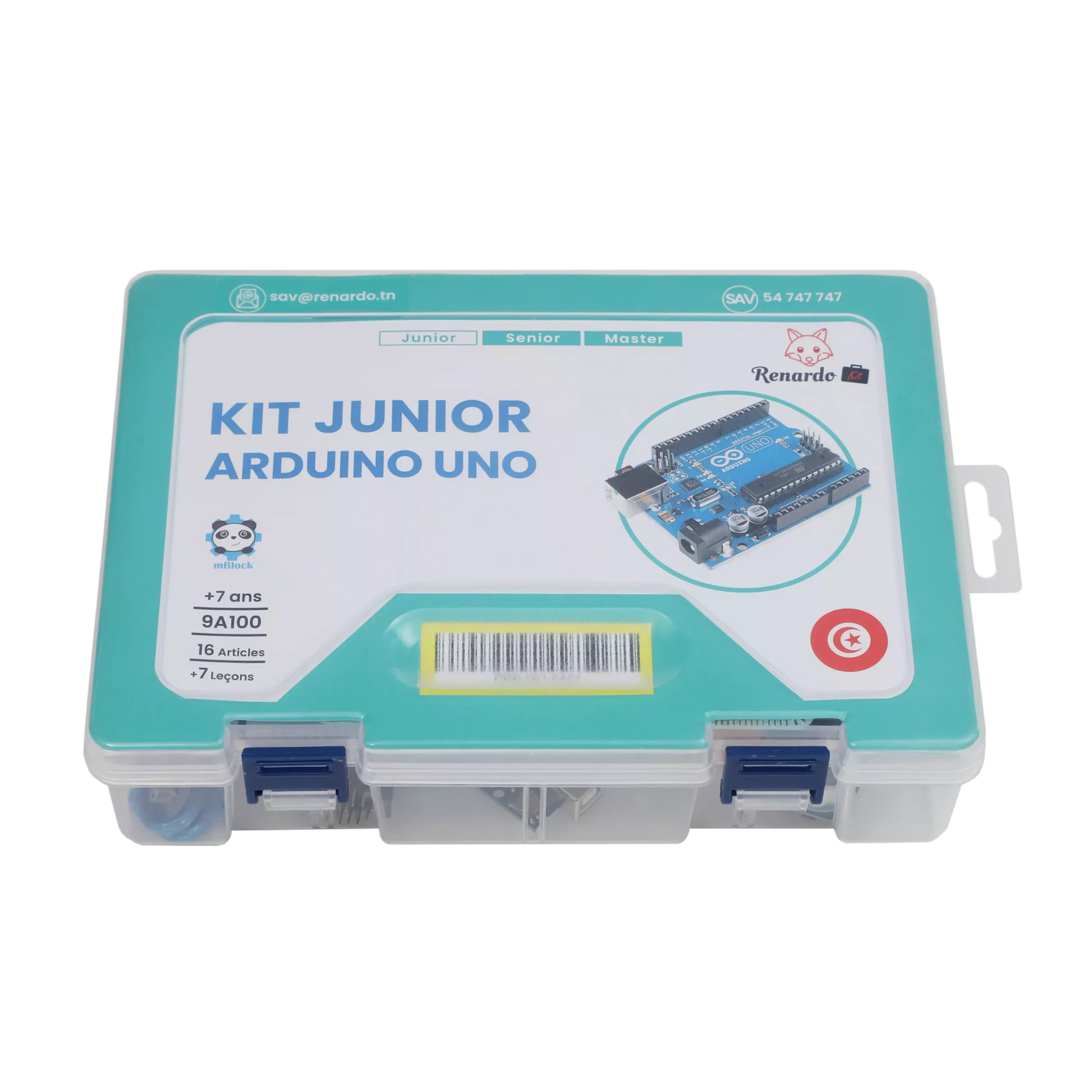 Kit senior Arduino UNO Renardo DIDACTICO TUNISIE