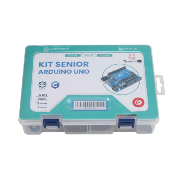 Kit senior Arduino UNO Renardo DIDACTICO TUNISIE