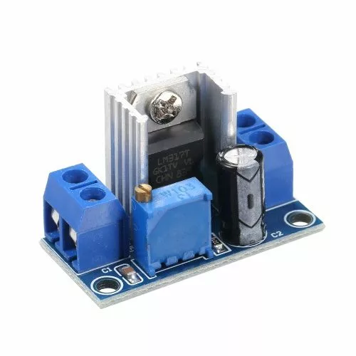 Module d'alimentation abaisseur LM317 DC-DC 4.5-40V Tourner 1.2-37V DIDACTICO TUNISIE