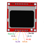 Module Ecran LCD Nokia 5110 84x48 Rouge DIDACTICO TUNISIE