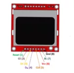 Module Ecran LCD Nokia 5110 84x48 Rouge DIDACTICO TUNISIE