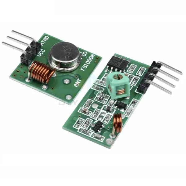 Module sans fil RF 315Mhz (Transmetteur + récepteur) DIDACTICO TUNISIE