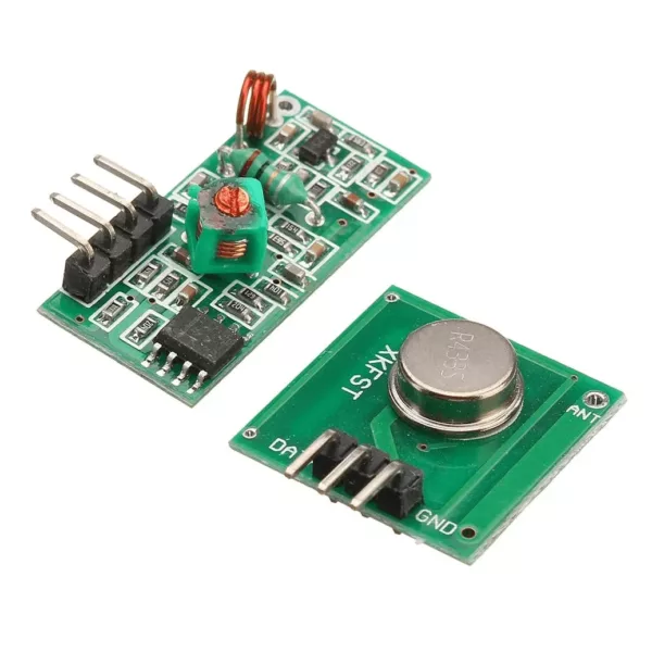 Module sans fil RF 433Mhz (Transmetteur + récepteur) DIDACTICO TUNISIE