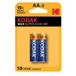 Pack de 2 Piles KODAK 2xAA - Alcaline DIDACTICO TUNISIE