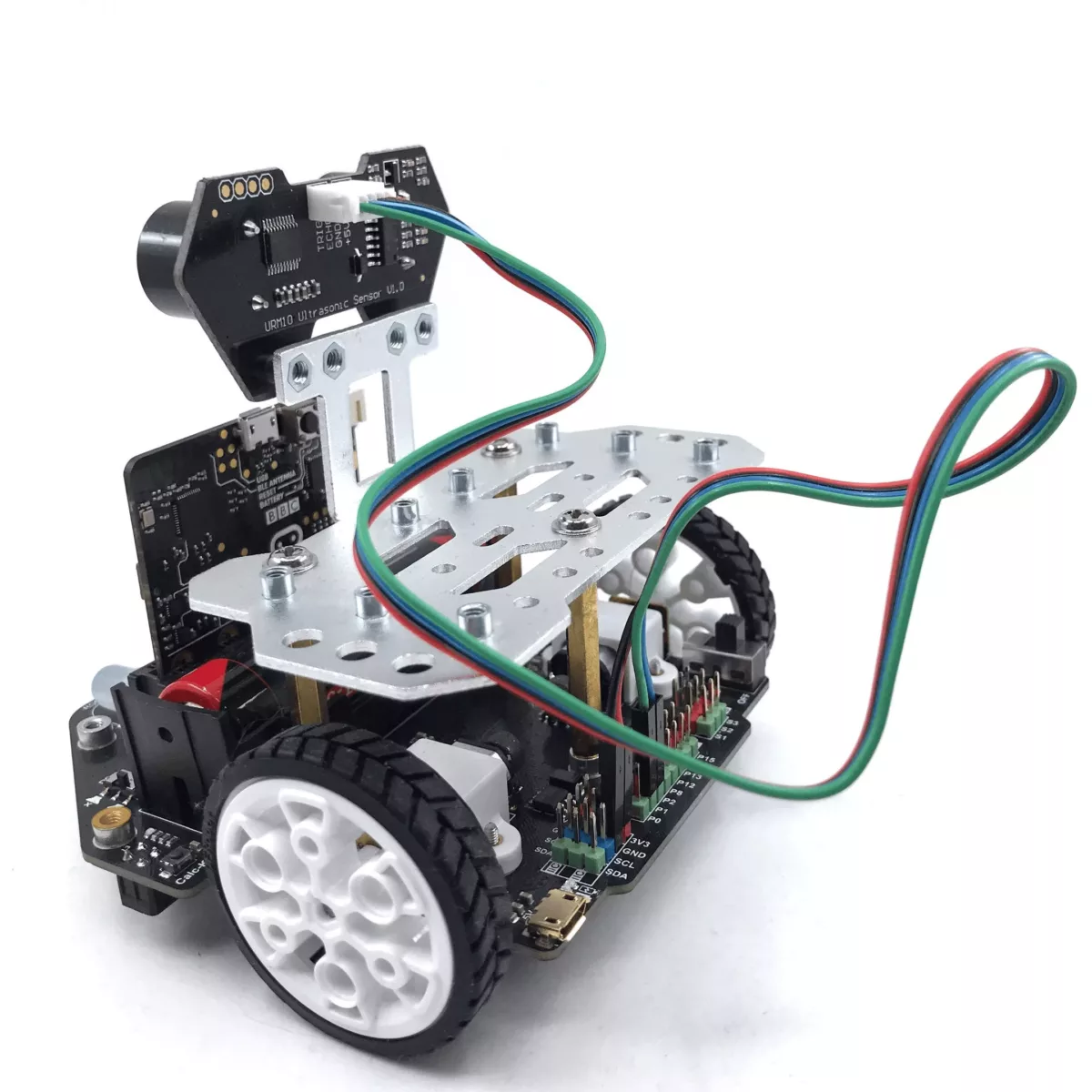 Pack Robot Micro:Maqueen Plus sans carte Microbit V2 DIDACTICO TUNISIE