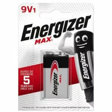 Pile 9V 6F22 ENERGIZER MAX Alkaline DIDACTICO TUNISIE