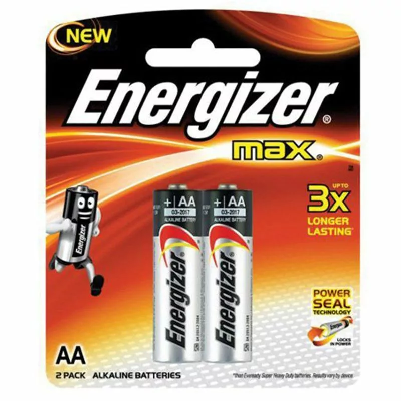 Pile AA Energizer Alcaline LR06 2PK DIDACTICO TUNISIE