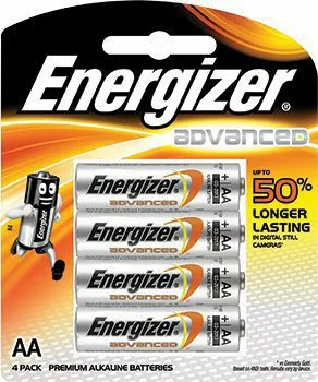 Pile AA Energizer Titanum R06 4Pk DIDACTICO TUNISIE