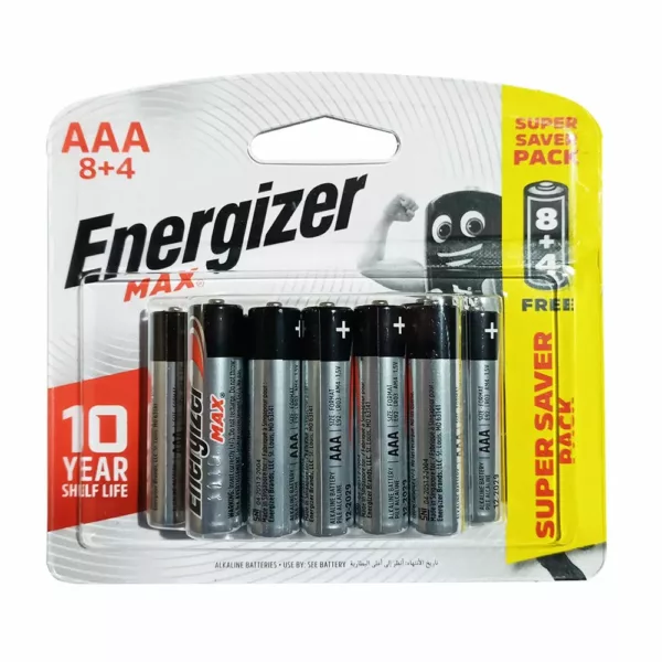 Pile AAA Energizer Alcaline DIDACTICO TUNISIE