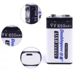 Pile Rechargeable 9V 650mAh 6F22 Micro USB DIDACTICO TUNISIE