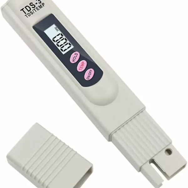 Testeur de qualité de l'eau TDS 3 0-9990 ppm sans batterie DIDACTICO TUNISIE