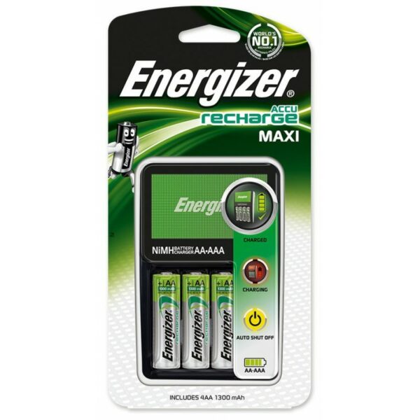 Chargeur Energizer + 4 piles AA 2000 mAh DIDACTICO TUNISIE