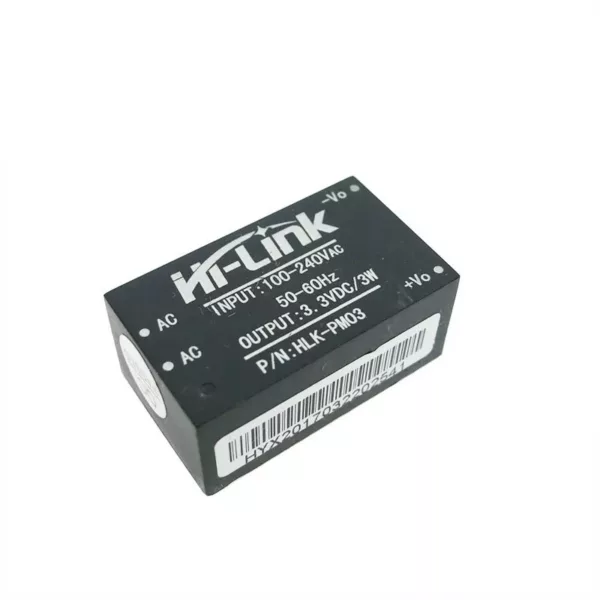 Module d'Alimentation Isolé HLK-PM03 Vin=220VAC - Vout=3.3VDC DIDACTICO TUNISIE