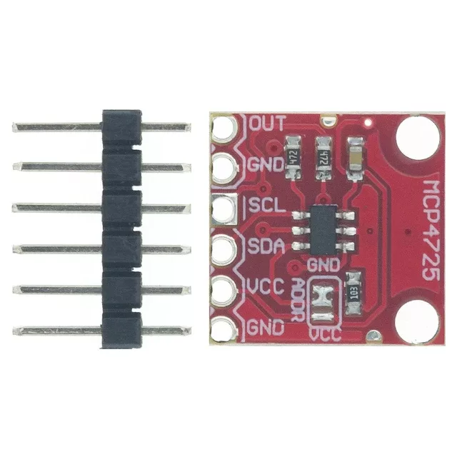 Module convertisseur DAC 12bits MCP4725 avec Interface I2C DIDACTICO TUNISIE