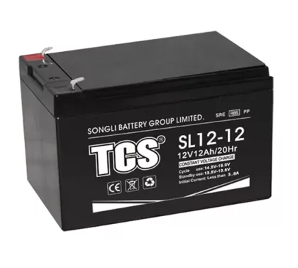 Batterie rechargeable ACID 12V 12AH TCS 151x98x95mm DIDACTICO TUNISIE