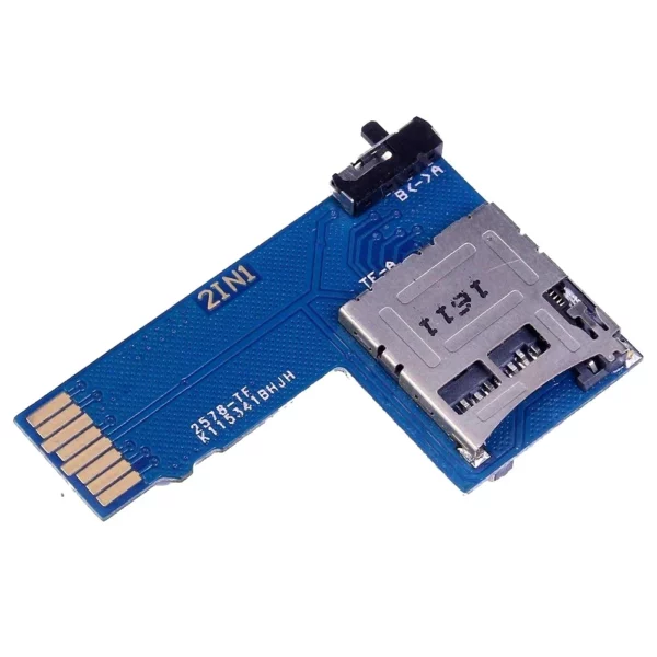 Adaptateur 2-in-1 double Micro SD , carte TF pour Raspberry Pi