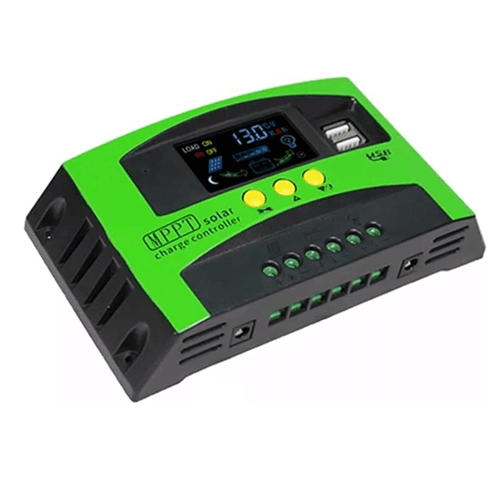 Contrôleur de charge solaire MPPT 12V/24V 10A
