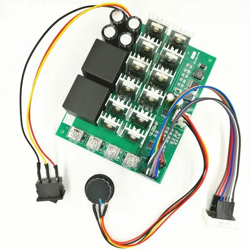 Contrôleur de moteur Réversible PWM 3000w DC-55V 60A