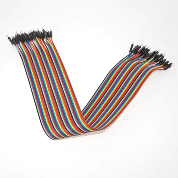 40 Fil Arduino jumper Male/Male 40 cm