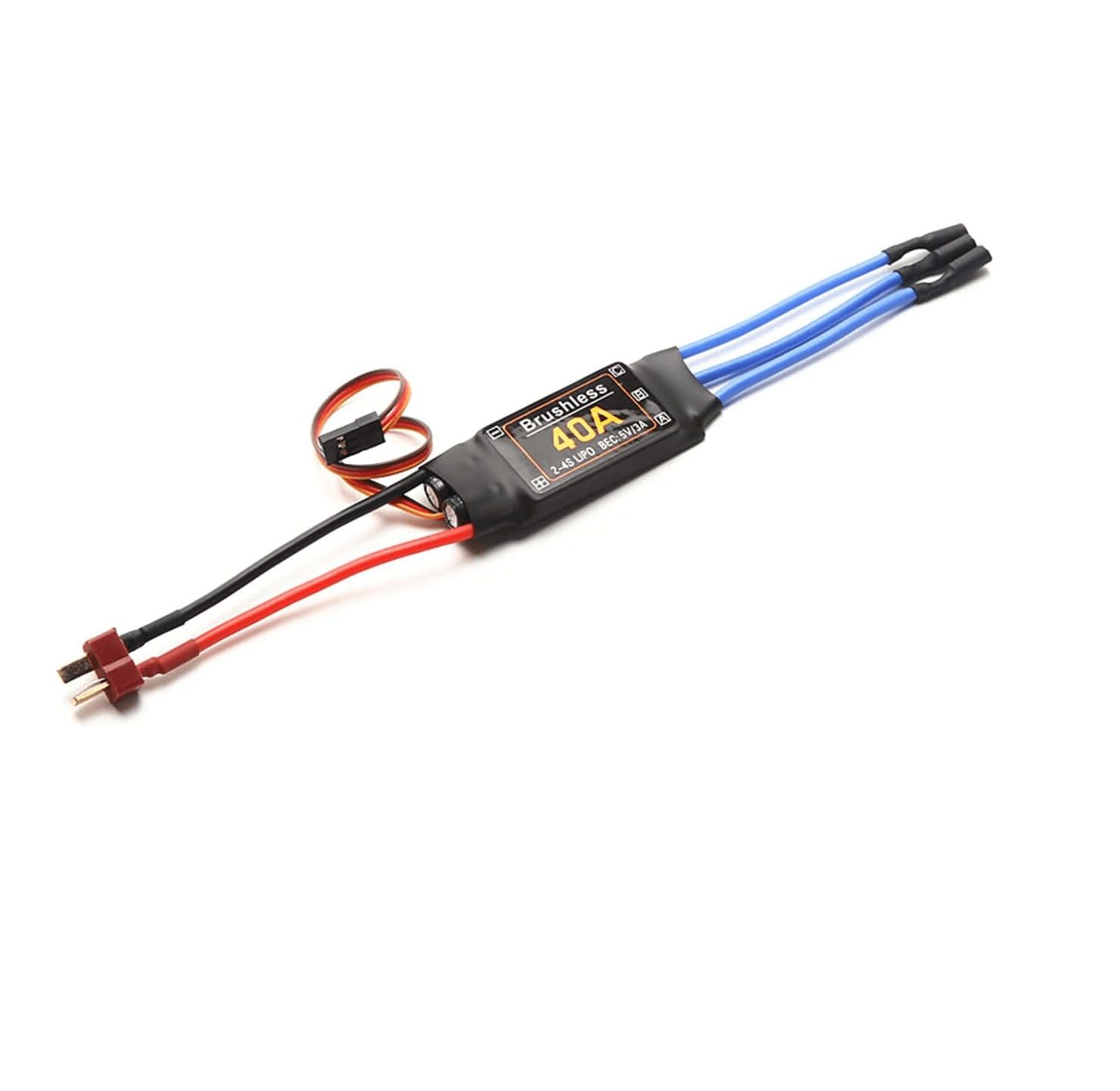 Contrôleur de vitesse ESC 40A (Fiche Banane + T plug + JST)