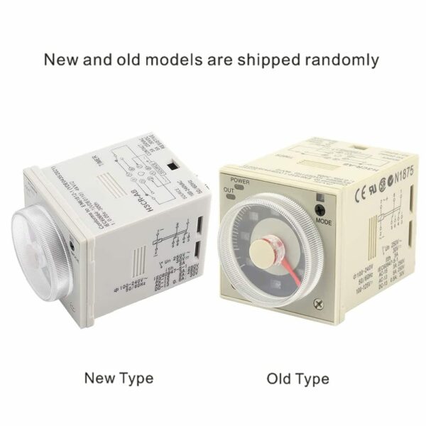 Relais temporisé Multifonction H3CR-A8 de 8 broches, 1.2S-300H, 24-220AC/DC, NC