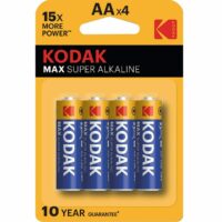 Pack 4 batterie KODAK 4xAA Alkaline DIDACTICO TUNISIE