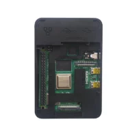 Boitier ABS noir pour raspberry Pi4 avec Logo Raspberry DIDACTICO TUNISIE
