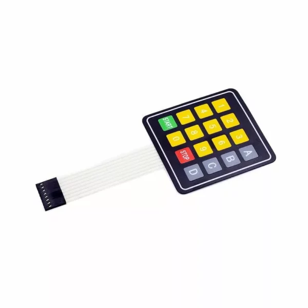 Clavier 16 touches 77x70x0,8mm