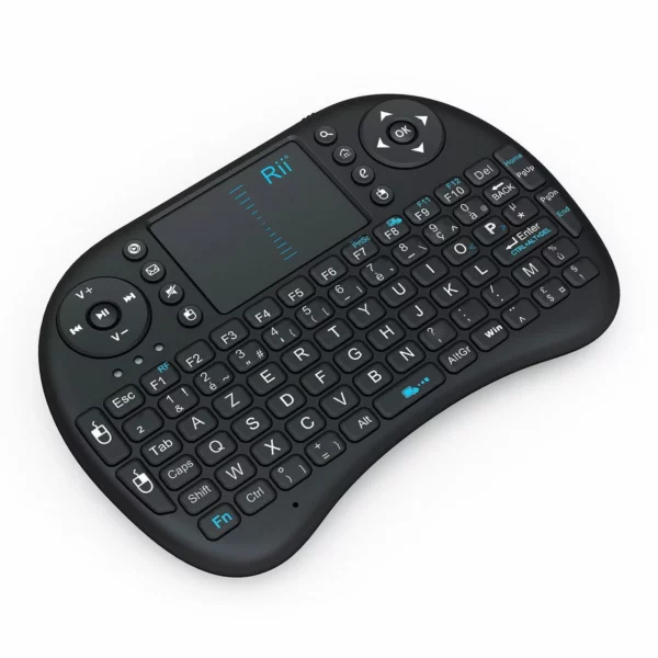 Clavier sans fil 2.4Ghz pour Raspberry Noir