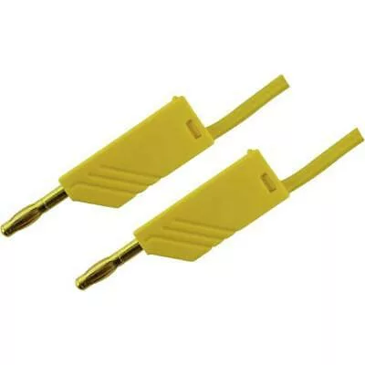 Cordon banane-banane 2mm jaune 0.25cm