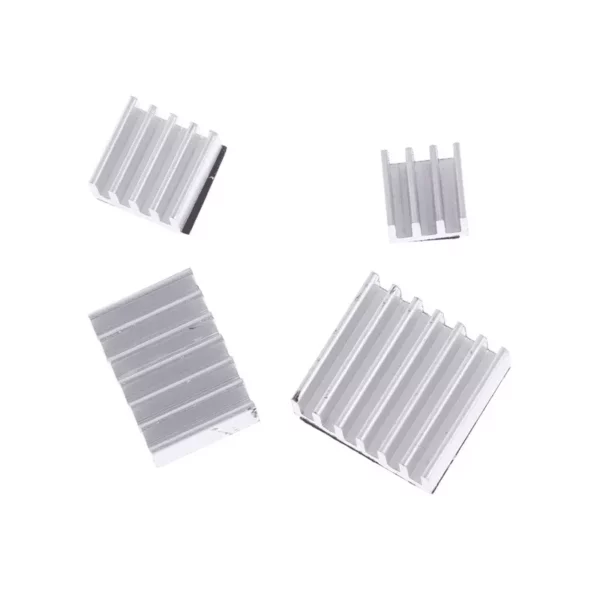 Jeu de 4 radiateurs aluminium pour Raspberry Pi4