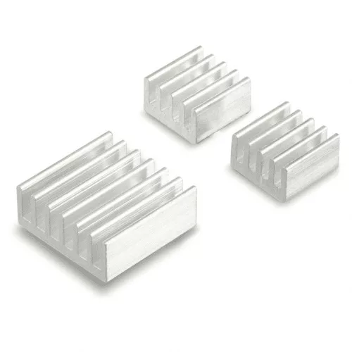 Jeu de 3 radiateurs en cuivre pour Raspberry Pi3