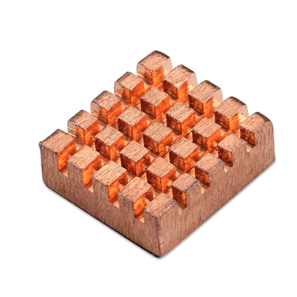 Radiateur en cuivre 14x12x5.5mm pour Raspberry Pi