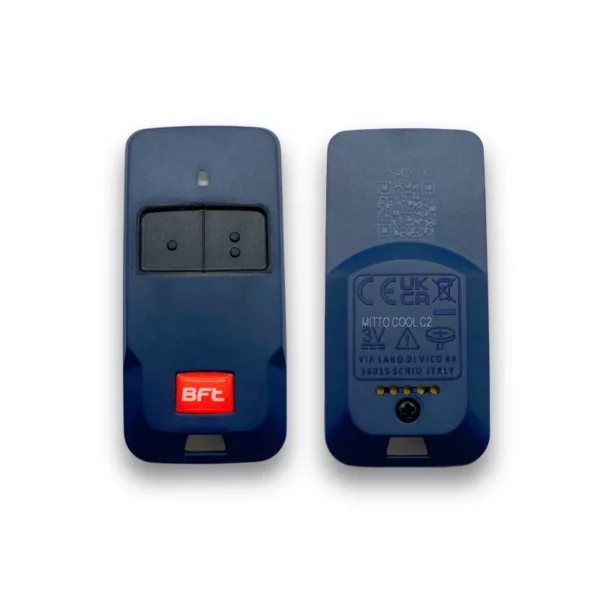 Télécommande émetteur BFT 2 Boutons 433 MHZ