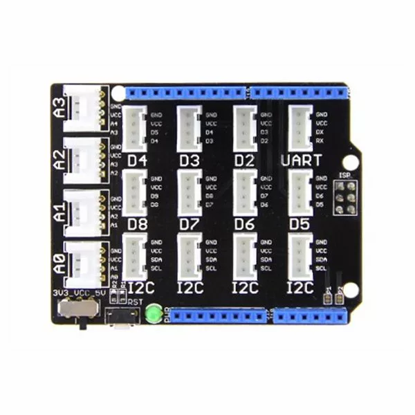 Second image of Platine Grove Base Shield V2 pour Arduino uno SKU 103030000