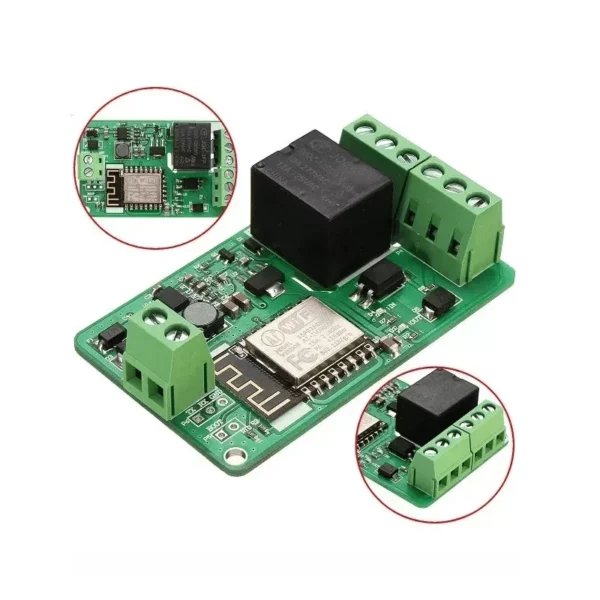 Second image of Module WIFI de relais ESP8266 10A DC 7-30V
