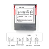 Contrôleur de température STC-3028 220 AC + sonde 1 M DIDACTICO TUNISIE